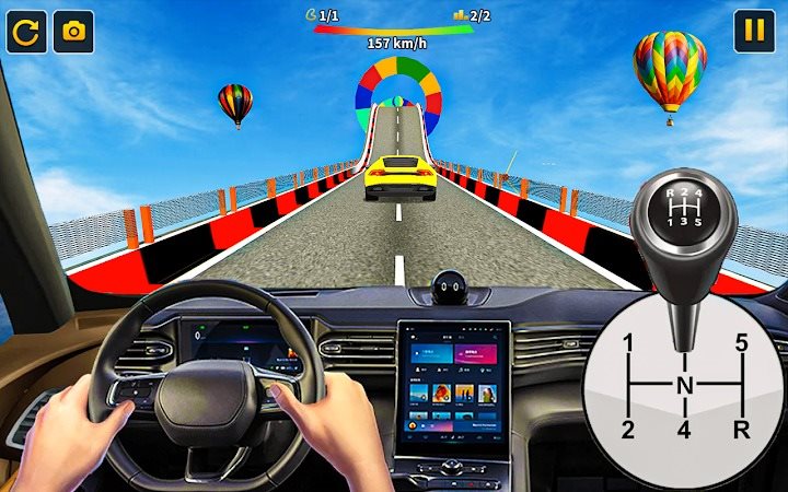真实3d赛车(Car Racing Games Stunt Games)