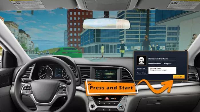 真正的出租车驾驶大城(Real Taxi Driving Simulator 2021 Grand City Taxi)