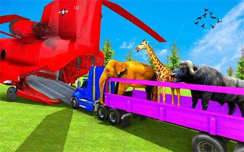 野生动物货物运输车（Animal Transporter Games）
