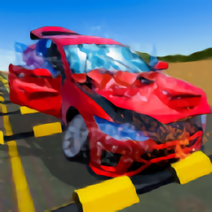 超级汽车碰撞模拟器（100 Speed Bumps Vs 20 Cars Crash Engine）