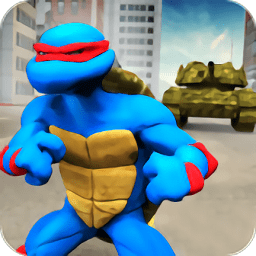黑暗忍者乌龟坦克攻击（Turtle Warrior Dark Ninja Tank Attack）