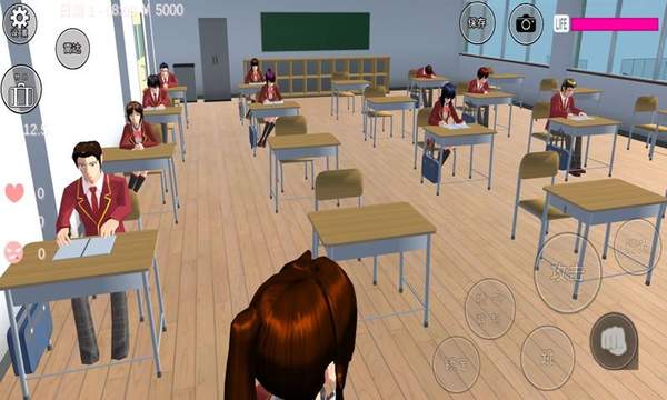 樱花校园模拟器英文版2022最新版(SAKURA SchoolSimulator)