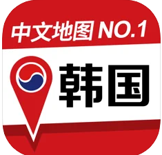 韩国地图韩文版导航app