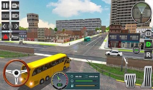模拟城市大巴小游戏