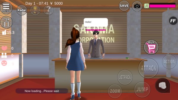 樱花校园模拟器2022年最新版英文版无广告（SAKURA SchoolSimulator）